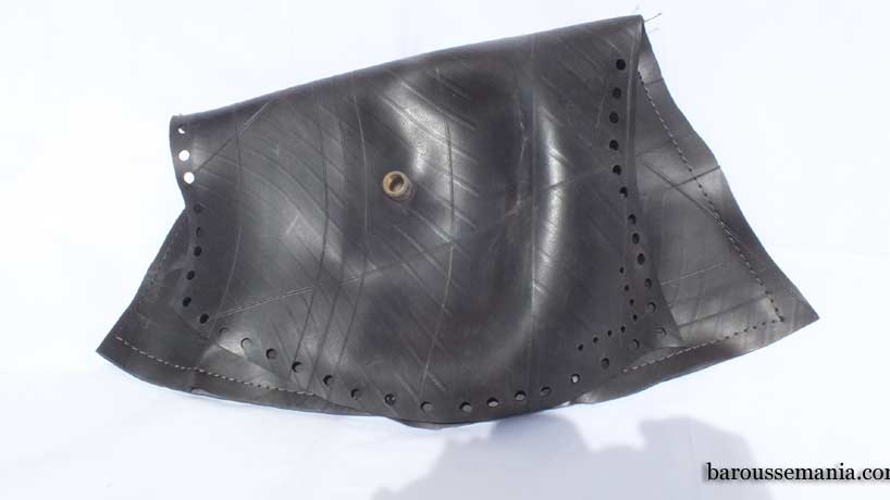 Pochette chambre à air percées